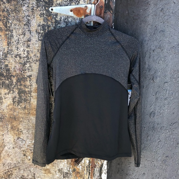 Nike Pro Warm Black Long Sleeve Drifit Running Top - Picture 5 of 11